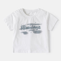 Load image into Gallery viewer, Baby Kid Girls Boys Letters Color-blocking T-Shirts Wholesale 25060482
