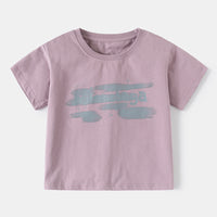 Load image into Gallery viewer, Baby Kid Girls Boys Letters Color-blocking T-Shirts Wholesale 25060482
