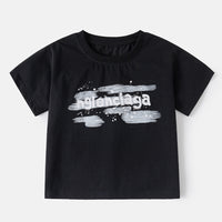 Load image into Gallery viewer, Baby Kid Girls Boys Letters Color-blocking T-Shirts Wholesale 25060482
