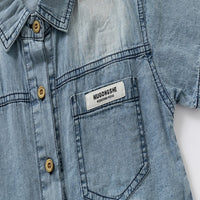 Load image into Gallery viewer, Baby Kid Boys Solid Color Shirts Wholesale 25060484
