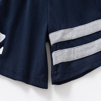 Load image into Gallery viewer, 2 Pieces Set Kid Boys Letters Color-blocking T-Shirts And Shorts Wholesale 25060494
