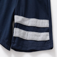 Load image into Gallery viewer, 2 Pieces Set Kid Boys Letters Color-blocking T-Shirts And Shorts Wholesale 25060494
