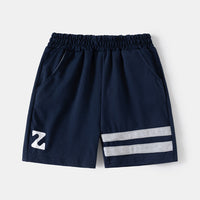 Load image into Gallery viewer, 2 Pieces Set Kid Boys Letters Color-blocking T-Shirts And Shorts Wholesale 25060494
