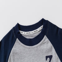 Load image into Gallery viewer, 2 Pieces Set Kid Boys Letters Color-blocking T-Shirts And Shorts Wholesale 25060494
