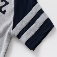 Load image into Gallery viewer, 2 Pieces Set Kid Boys Letters Color-blocking T-Shirts And Shorts Wholesale 25060494
