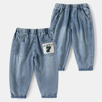 Load image into Gallery viewer, Baby Kid Boys Solid Color Jeans Wholesale 25060497
