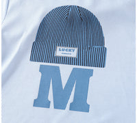 Load image into Gallery viewer, 2 Pieces Set Baby Kid Boys Letters T-Shirts And Shorts Wholesale 25060498
