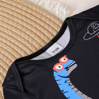 Load image into Gallery viewer, Baby Boys Letters Dinosaur Rompers Wholesale 25070804
