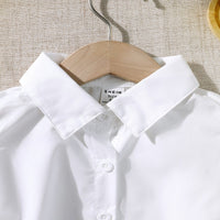 Load image into Gallery viewer, 2 Pieces Set Kid Girls Solid Color Tank Tops And Shorts Wholesale 25070806
