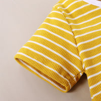 Load image into Gallery viewer, Baby Girls Boys Striped Color-blocking Rompers Wholesale 250708104
