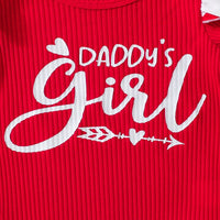 Load image into Gallery viewer, 2 Pieces Set Baby Girls Letters Rompers And Love heart Skirts Wholesale 250708113
