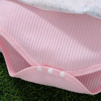 Load image into Gallery viewer, Baby Girls Flower Print Rompers Wholesale 250708117
