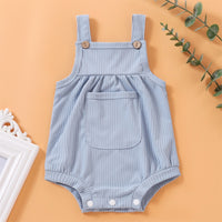 Load image into Gallery viewer, Baby Girls Solid Color Rompers Wholesale 250708118
