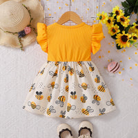 Load image into Gallery viewer, Baby Kid Girls Animals Print Print Dresses Wholesale 250708127
