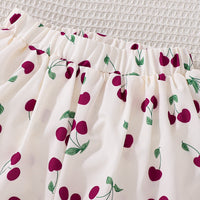 Load image into Gallery viewer, 2 Pieces Set Baby Kid Girls Fruit Print Tank Tops And Shorts Wholesale 250708136
