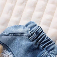 Load image into Gallery viewer, 2 Pieces Set Baby Girls Bow Rompers And Leopard Shorts Wholesale 250708137
