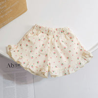 Load image into Gallery viewer, Baby Kid Girls Fruit Print Shorts Wholesale 250708141
