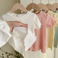 Load image into Gallery viewer, Baby Kid Girls Solid Color Tops Wholesale 250708147
