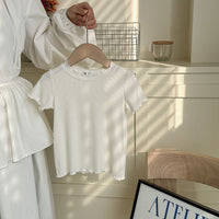 Load image into Gallery viewer, Baby Kid Girls Solid Color Tops Wholesale 250708147
