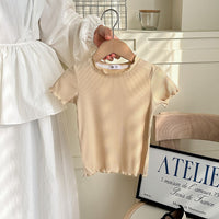 Load image into Gallery viewer, Baby Kid Girls Solid Color Tops Wholesale 250708147
