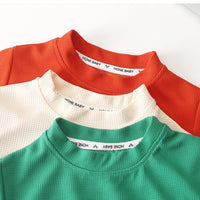 Load image into Gallery viewer, 2 Pieces Set Baby Kid Boys Solid Color T-Shirts And Shorts Wholesale 250708171
