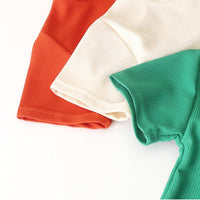 Load image into Gallery viewer, 2 Pieces Set Baby Kid Boys Solid Color T-Shirts And Shorts Wholesale 250708171
