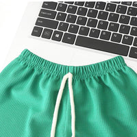 Load image into Gallery viewer, 2 Pieces Set Baby Kid Boys Solid Color T-Shirts And Shorts Wholesale 250708171
