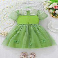 Load image into Gallery viewer, Baby Kid Girls Solid Color Butterfly Dresses Wholesale 25070825
