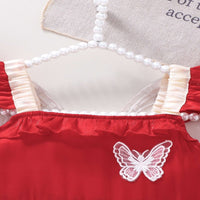 Load image into Gallery viewer, Baby Kid Girls Solid Color Butterfly Dresses Wholesale 25070827
