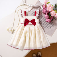 Load image into Gallery viewer, Baby Kid Girls Bow Dresses Wholesale 25070831
