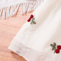 Load image into Gallery viewer, Baby Kid Girls Color-blocking Fruit Embroidered Dresses Wholesale 25070836
