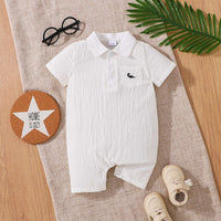 Load image into Gallery viewer, Baby Kid Boys Solid Color Dinosaur Rompers Wholesale 25070844
