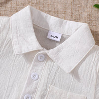 Load image into Gallery viewer, Baby Kid Boys Solid Color Dinosaur Rompers Wholesale 25070844
