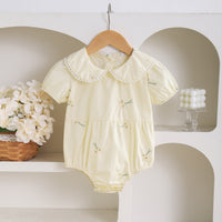 Load image into Gallery viewer, Baby Kid Girls Flower Embroidered Rompers Wholesale 25070849
