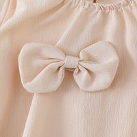 Load image into Gallery viewer, Baby Kid Girls Solid Color Bow Dresses Wholesale 25070853
