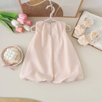 Load image into Gallery viewer, Baby Kid Girls Solid Color Bow Dresses Wholesale 25070853
