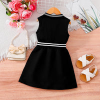 Load image into Gallery viewer, Baby Kid Girls Solid Color Dresses Wholesale 25070866
