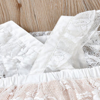 Load image into Gallery viewer, Baby Girls Flower Embroidered Rompers Wholesale 25070871
