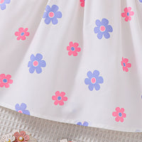 Load image into Gallery viewer, Baby Kid Girls Flower Print Dresses Wholesale 25070890
