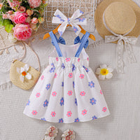Load image into Gallery viewer, Baby Kid Girls Flower Print Dresses Wholesale 25070890
