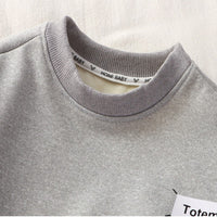 Load image into Gallery viewer, 2 Pieces Set Baby Kid Girls Boys Solid Color Tops And Pants Wholesale 25071502
