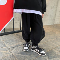 Load image into Gallery viewer, 2 Pieces Set Baby Kid Boys Solid Color Tops And Pants Wholesale 25071507
