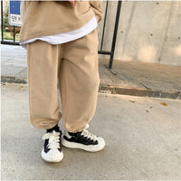 Load image into Gallery viewer, 2 Pieces Set Baby Kid Boys Solid Color Tops And Pants Wholesale 25071507
