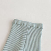 Load image into Gallery viewer, 2 Pieces Set Baby Kid Girls Color-blocking Bow Tops And Pants Wholesale 25092203
