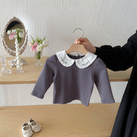 Load image into Gallery viewer, Baby Kid Girls Solid Color Polka dots Tops Wholesale 25092205
