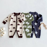 Load image into Gallery viewer, Baby Girls Boys Fruit Cartoon Star Jumpsuits Wholesale 25092206
