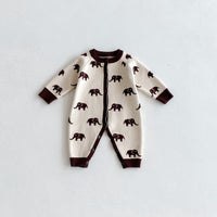Load image into Gallery viewer, Baby Girls Boys Fruit Cartoon Star Jumpsuits Wholesale 25092206
