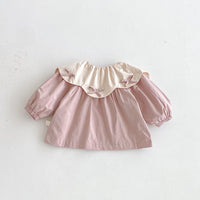 Load image into Gallery viewer, Baby Kid Girls Solid Color Tops Wholesale 25092208
