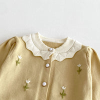 Load image into Gallery viewer, Baby Kid Girls Flower Embroidered Cardigan Wholesale 25092213
