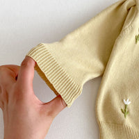 Load image into Gallery viewer, Baby Kid Girls Flower Embroidered Cardigan Wholesale 25092213
